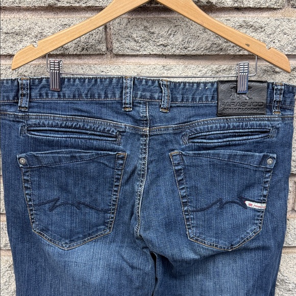 Parasuco Dark Blue Relaxed Men's Jeans - Picture 4 of 5